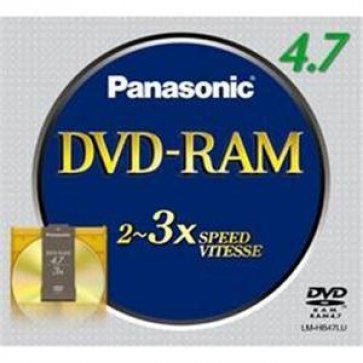 Panasonic 4.7GB DVD Ram Cartridge